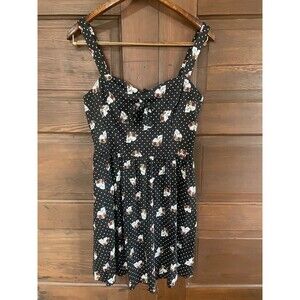 hot topic dress medium She Devil Skulls Rockabilly Pin Up Goth